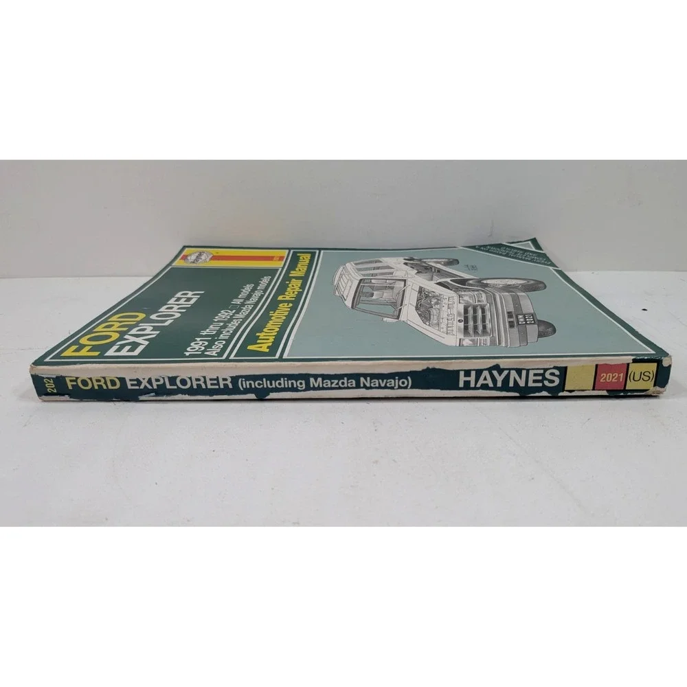 Haynes Ford Explorer Mazda Navajo 1991-1992 Repair Manual 2021 All Models